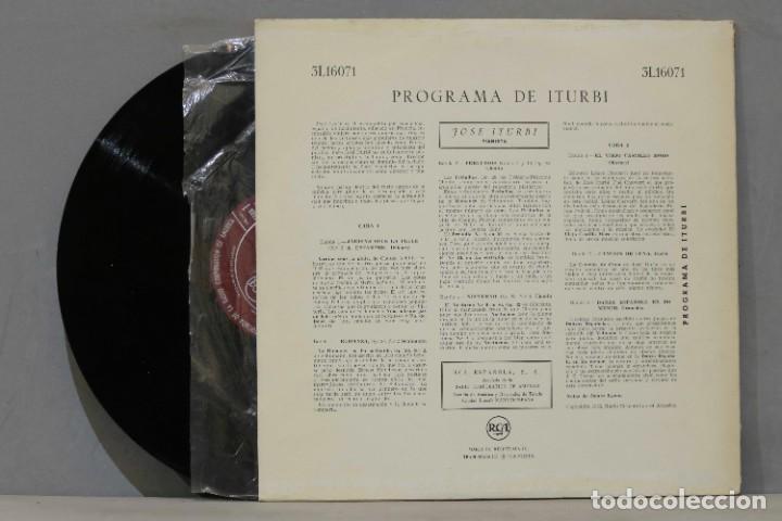 Discos de vinilo: LP. PROGRAMA DE ITURBI - Foto 2