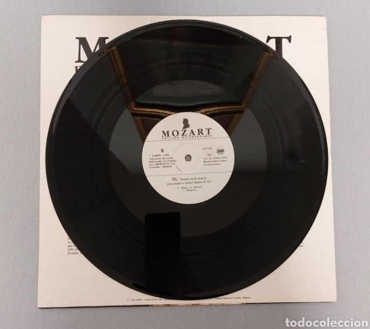 Discos de vinilo: DISCO DE VINILO. MOZART - Foto 3