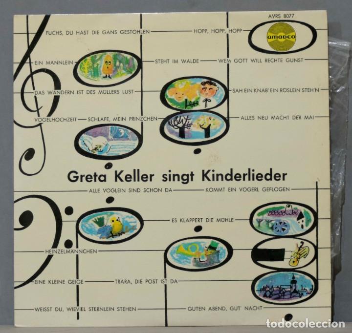 Discos de vinilo: LP. Greta Keller Singt Kinderlieder - Foto 1