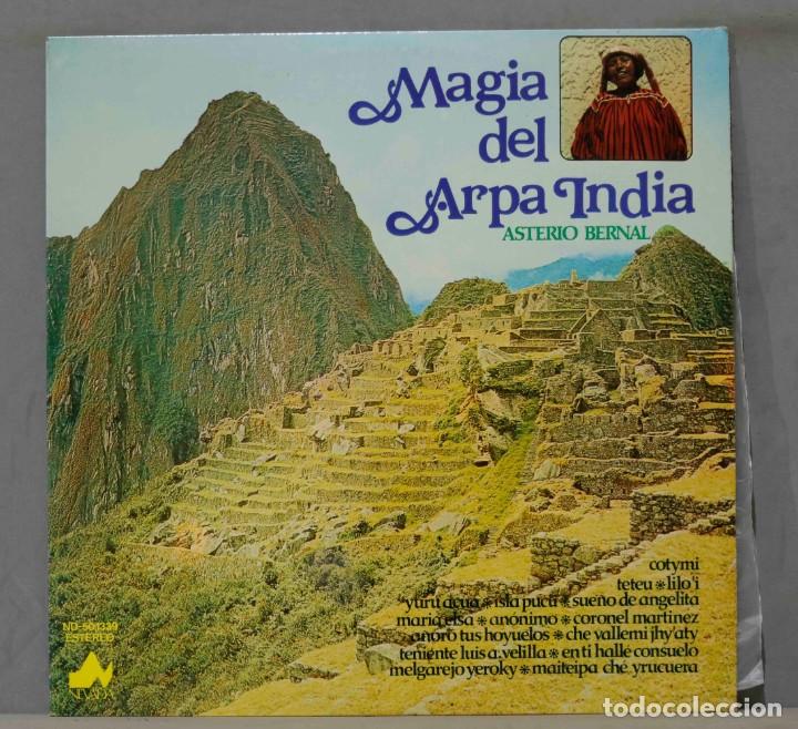 Discos de vinilo: LP. Asterio Bernal. Magia Del Arpa India - Foto 1