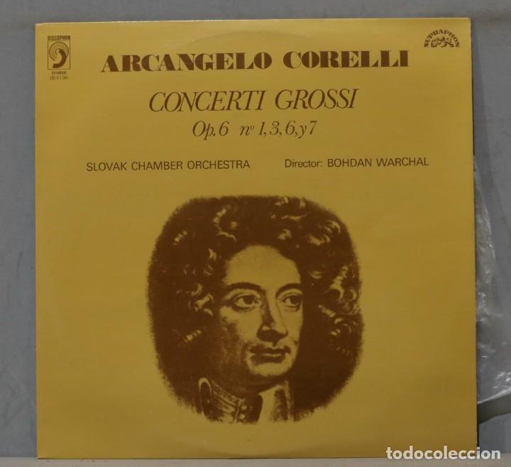 Discos de vinilo: LP. CONCERTO GROSSI OP 6. 1 3 6 Y 7. CORELLI - Foto 1
