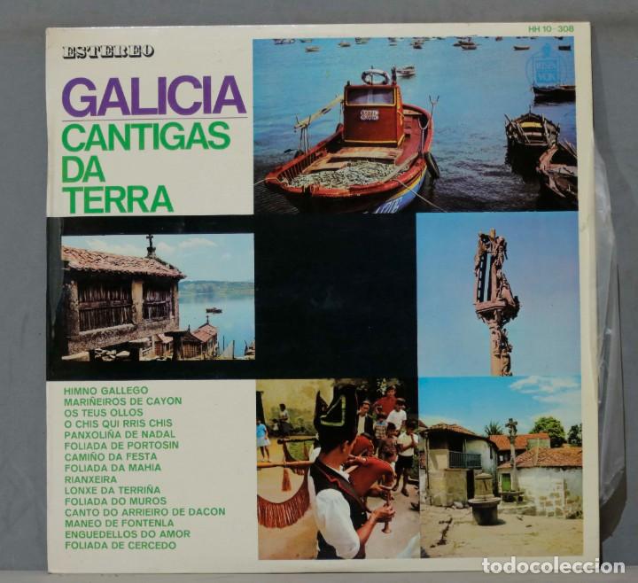 Discos de vinilo: LP. GALICIA. CANTIGAS DA TERRA - Foto 1