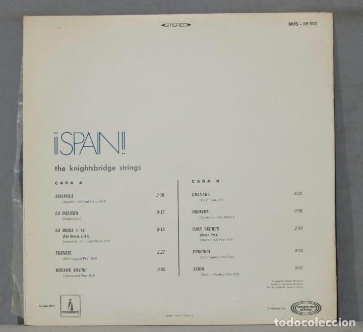 Discos de vinilo: LP. THE KNIGHTSBRIDGE STRINGS. SPAIN - Foto 2