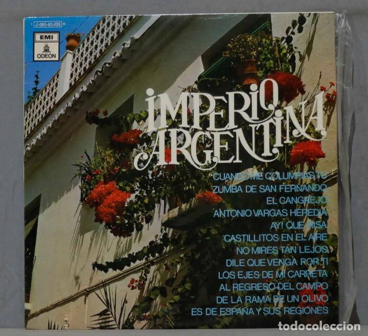 Discos de vinilo: LP. IMPERIO ARGENTINA - Foto 1