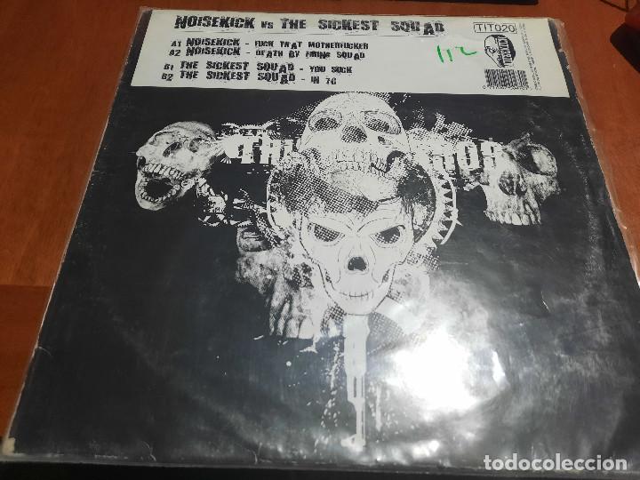 Discos de vinilo: NOISEKICK VS THE SICKEST SQUAD. LP. VINILO. BUEN ESTADO.