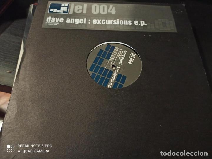 Discos de vinilo: DAVE ANGEL - EXCURSIONS EP - MAXI UK JERICHO 1998 - TECHNO - Foto 1