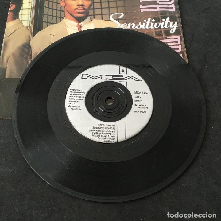 Discos de vinilo: VINILO SINGLE - RALPH TRESVANT - SENSITIVITY - MCA1462 MCA 1990 - Foto 3