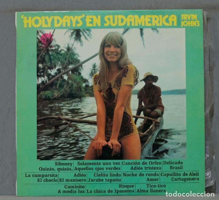 Discos de vinilo: LP. Irvin John&acute;s. &rdquo;Holydays&rdquo; En Sudam&eacute;rica - Foto 1