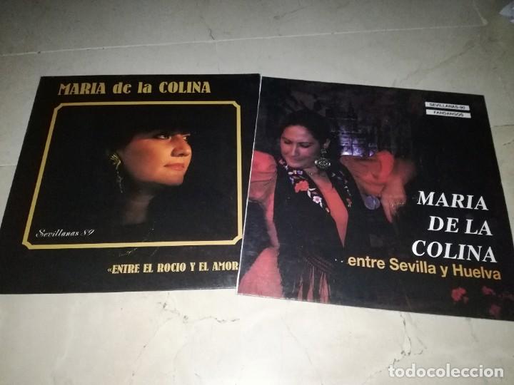 Discos de vinilo: LOTE DE 2 LPS DE MARIA DE LA COLINA - Foto 1