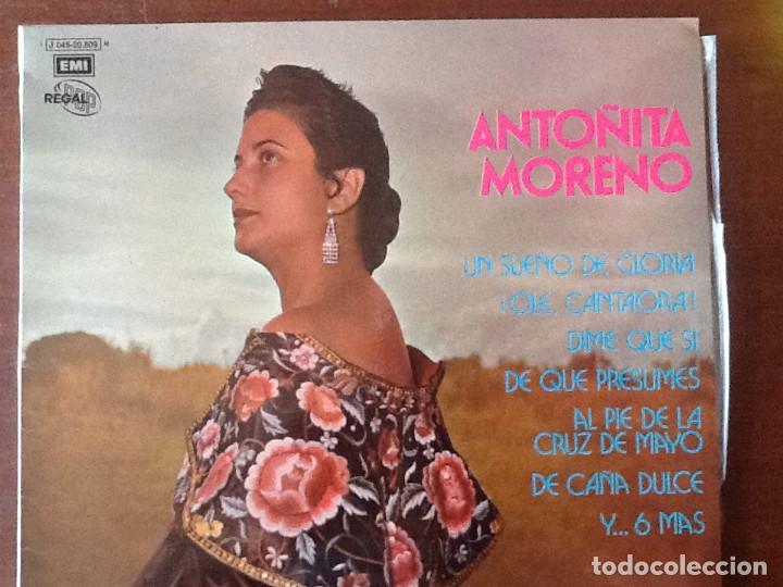 Discos de vinilo: ANTO&Ntilde;ITA MORENO - Foto 1