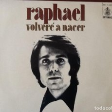 Discos de vinilo: RAPHAEL VOLVERÉ A NACER