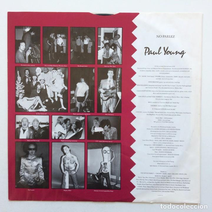 Discos de vinilo: Paul Young &lrm;&ndash; No Parlez , Holanda 1983 CBS - Foto 4