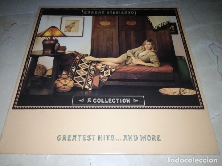 Discos de vinilo: BARBRA STREISAND-A COLLECTION GREATEST HITS AND MORE-CONTIENE ENCARTE-EDICION ESPA&Ntilde;OLA