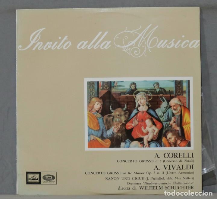 Discos de vinilo: LP. INVITA ALLA MUSICA. CORELLI. VIVALDI - Foto 1