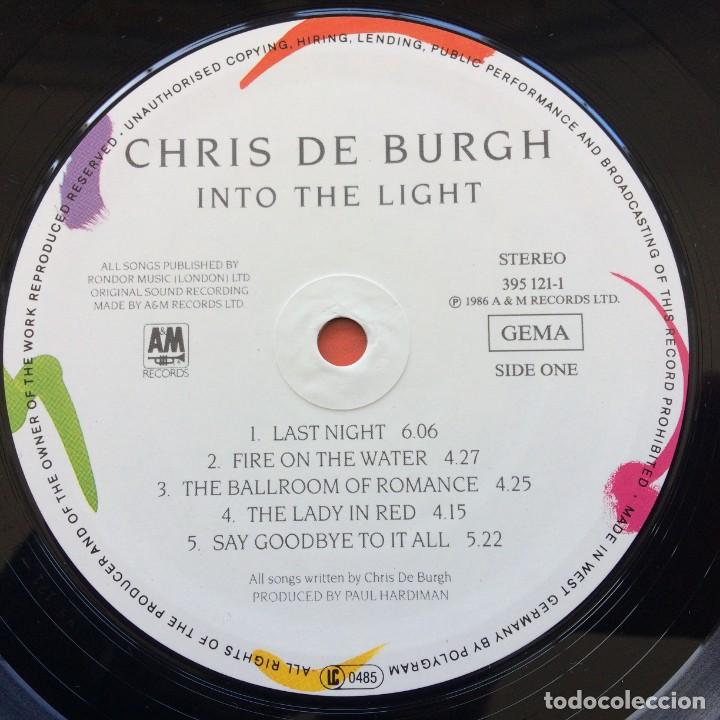 Discos de vinilo: Chris de Burgh &lrm;&ndash; Into The Light , Germany 1986 A&M Records - Foto 5