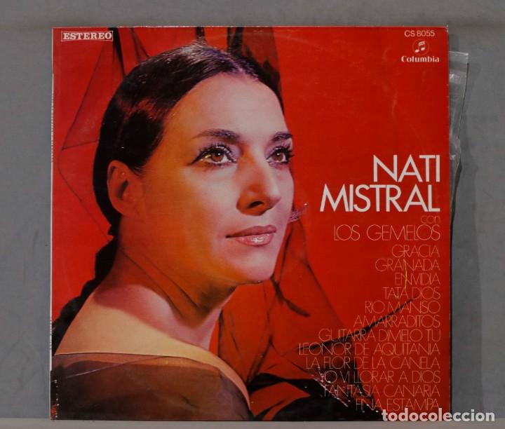 Discos de vinilo: LP. NATI MISTRAL. CON LOS GEMELOS - Foto 1