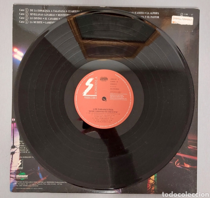 Discos de vinilo: DISCO DE VINILO. SABANDE&Ntilde;OS - Foto 3