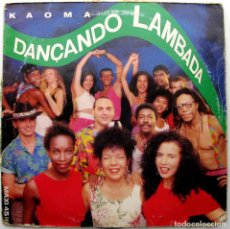 Discos de vinilo: KAOMA - DANÇANDO LAMBADA - MAXI EPIC 1989 BPY. Lote 321185673