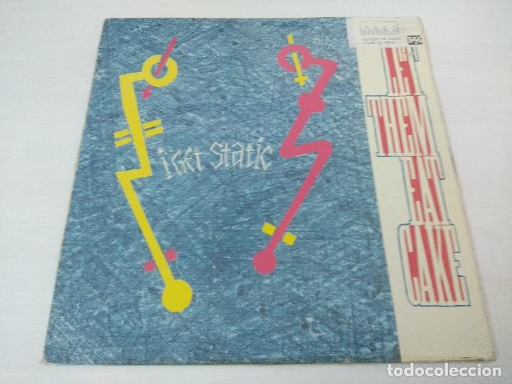 Discos de vinilo: LET THEM EAT CAKE/I GET STATIC/VINILO MAXI. - Foto 1