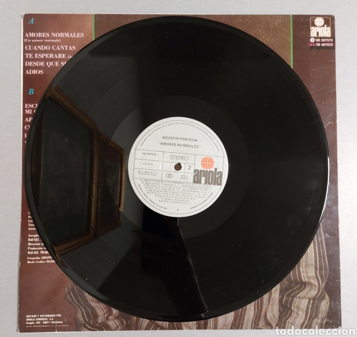 Discos de vinilo: DISCO DE VINILO . AGUSTIN PANTOJA - Foto 3