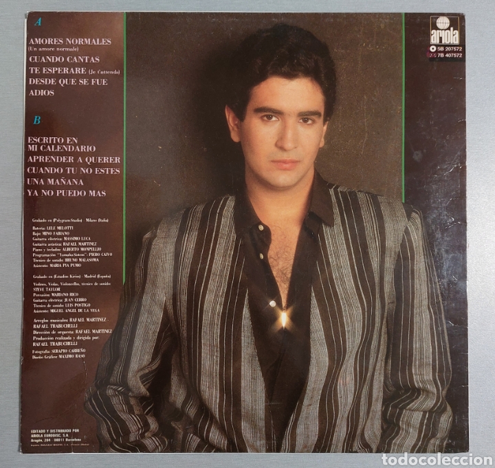 Discos de vinilo: DISCO DE VINILO . AGUSTIN PANTOJA - Foto 2