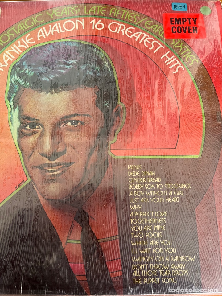 Discos de vinilo: Frankie Avalon - 16 Greatest Hits - Foto 1