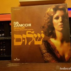 Discos de vinilo: IVA ZANICCHI - SHALOM