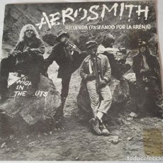 Discos de vinilo: AEROSMITH - 7” SPAIN 1979 - VERSION DE LAS SHANGRI-LAS - REMEMBER WALKING IN THE SAND. Lote 321234453