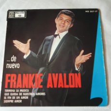 Discos de vinilo: FRANKIE AVALON EP SPAIN CHANCELLOR HO-207-17 TERMINA LA MUSICA + 3. Lote 321275993