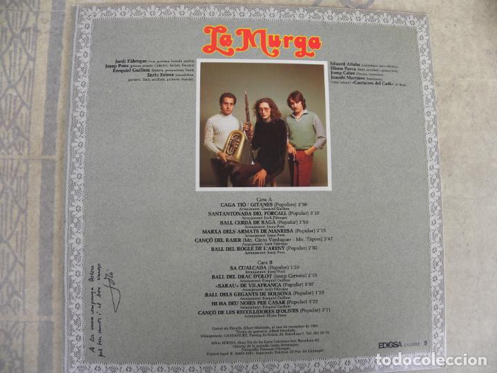 Discos de vinilo: LA MURGA -ALMANAC -LP 1981 -BUEN ESTADO - Foto 2