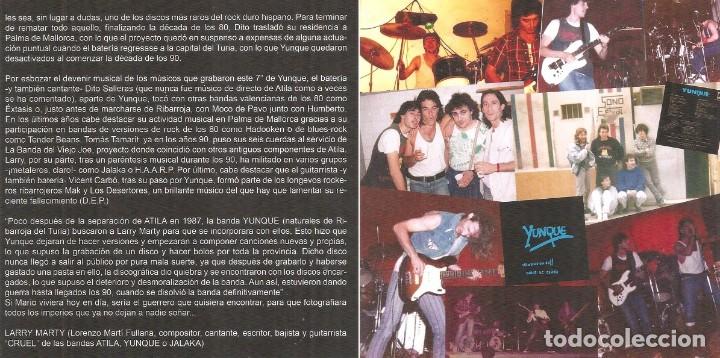 Discos de vinilo: SINGLE &rdquo;ATILA&rdquo; + SINGLE &rdquo;YUNQUE&rdquo; - EDIC. SPAIN 2022 - Foto 3