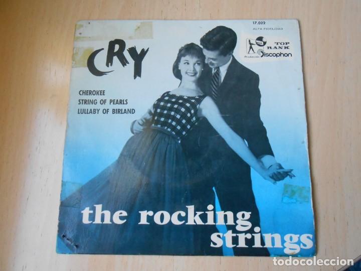 Discos de vinilo: ROCKING STRINGS, THE, EP, CRY + 3, A&Ntilde;O 1960 - Foto 1