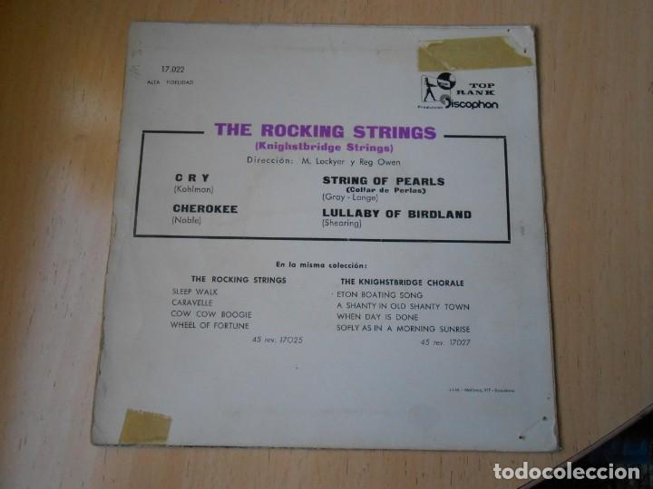 Discos de vinilo: ROCKING STRINGS, THE, EP, CRY + 3, A&Ntilde;O 1960 - Foto 2