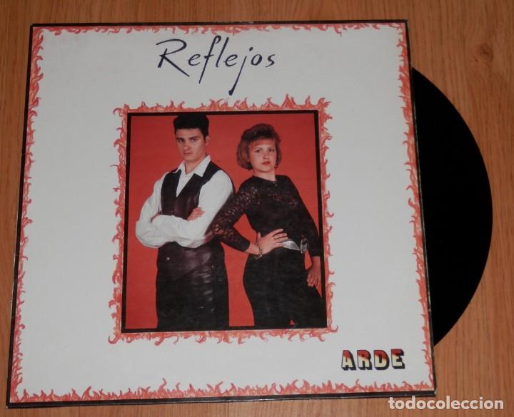 Disques de vinyle: DISCO MAXI SINGLE DE VINILLO DE BANDA REFLEJOS