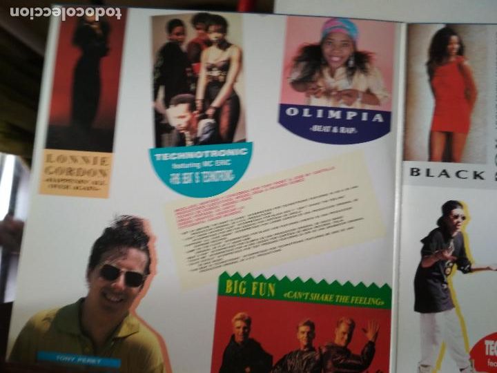 Discos de vinilo: MAX MIX 10, 2 LPS, DOBLE PORTADA, MAX RECORDS 1990 - Foto 3