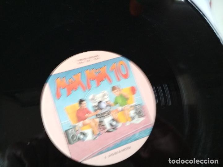 Discos de vinilo: MAX MIX 10, 2 LPS, DOBLE PORTADA, MAX RECORDS 1990 - Foto 5