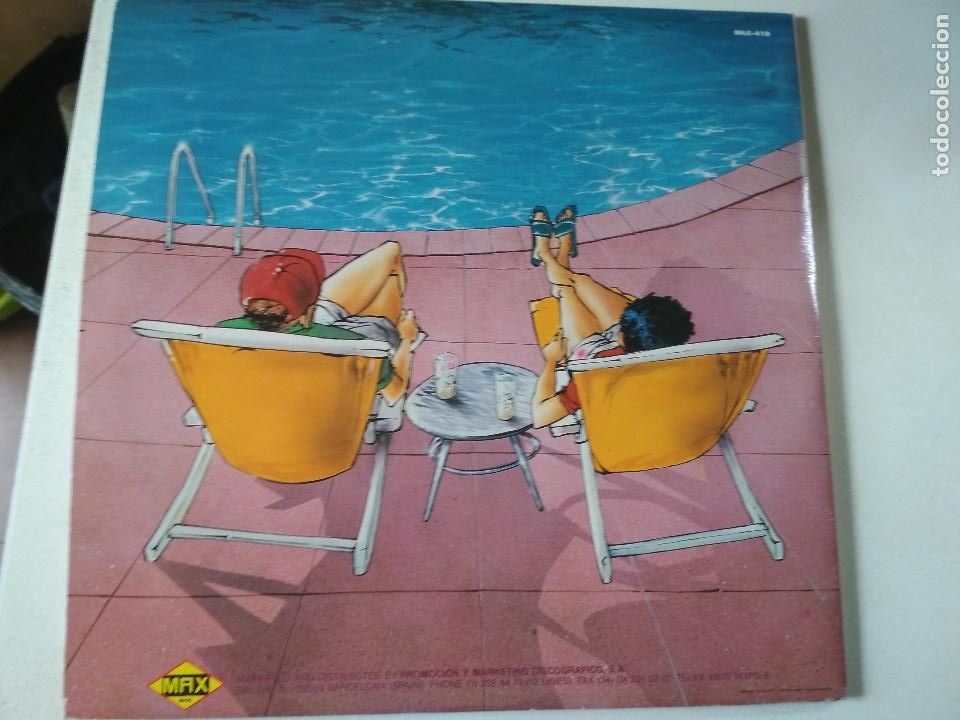 Discos de vinilo: MAX MIX 10, 2 LPS, DOBLE PORTADA, MAX RECORDS 1990 - Foto 8