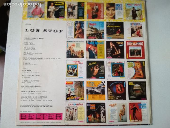 Discos de vinilo: LOS STOP, 1968 BELTER - Foto 5