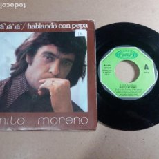 Discos de vinil: BENITO MORENO / RA RA RA / SINGLE 7 PULGADAS. Lote 321382238