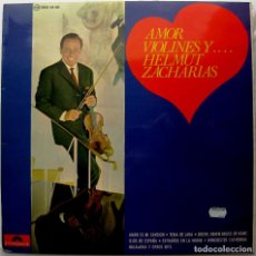 Discos de vinilo: HELMUT ZACHARIAS - AMOR, VIOLINES Y ... - LP POLYDOR 1975 BPY. Lote 321387048