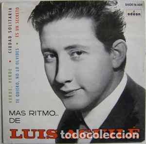 Discos de vinilo: Luis Aguile &lrm;&ndash; Mas Ritmo. Single - Foto 1