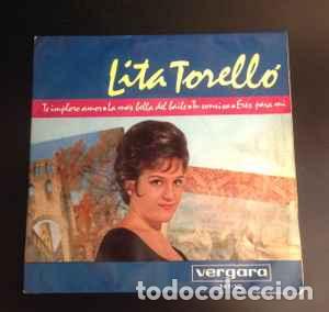 Discos de vinilo: Lita Torell&oacute; &lrm;&ndash; La Mas Bella Del Baile. Single - Foto 1