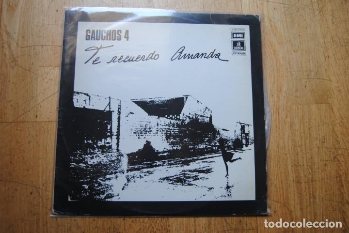 Disques de vinyle: gauchos 4. te recuerdo amanda. emi odeon 1975 lp