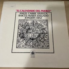 Discos de vinilo: JOAQUIN DIAZ Y OTROS EL CALENDARIO DEL PUEBLO - LP VINILO DOBLE CARATULA 1977 SPAIN. Lote 321423948