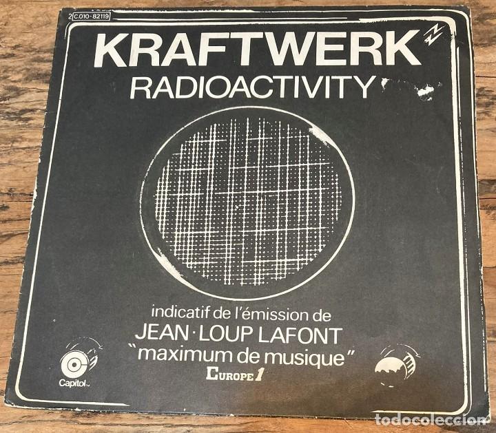 Discos de vinilo: KRAFTWERK - RADIOACTIVITY - Single 7&rdquo; - Foto 1