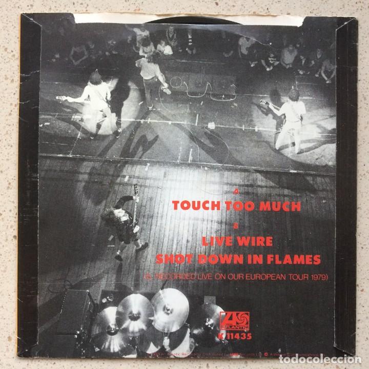 Discos de vinilo: AC/DC &lrm;&ndash; Touch Too Much , UK 1980 Atlantic* - Foto 2