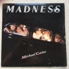 Discos de vinilo: MADNESS ‎– MICHAEL CAINE / IF YOU THINK THERE'S SOMETHING , UK 1984 STIFF RECORDS