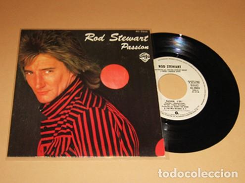 Discos de vinilo: ROD STEWART - PASSION - SINGLE - 1980 - Foto 1