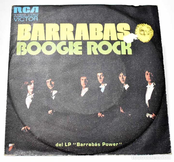 Discos de vinilo: Barrabas - Boogie Rock / Mr. Money. Single - Foto 1