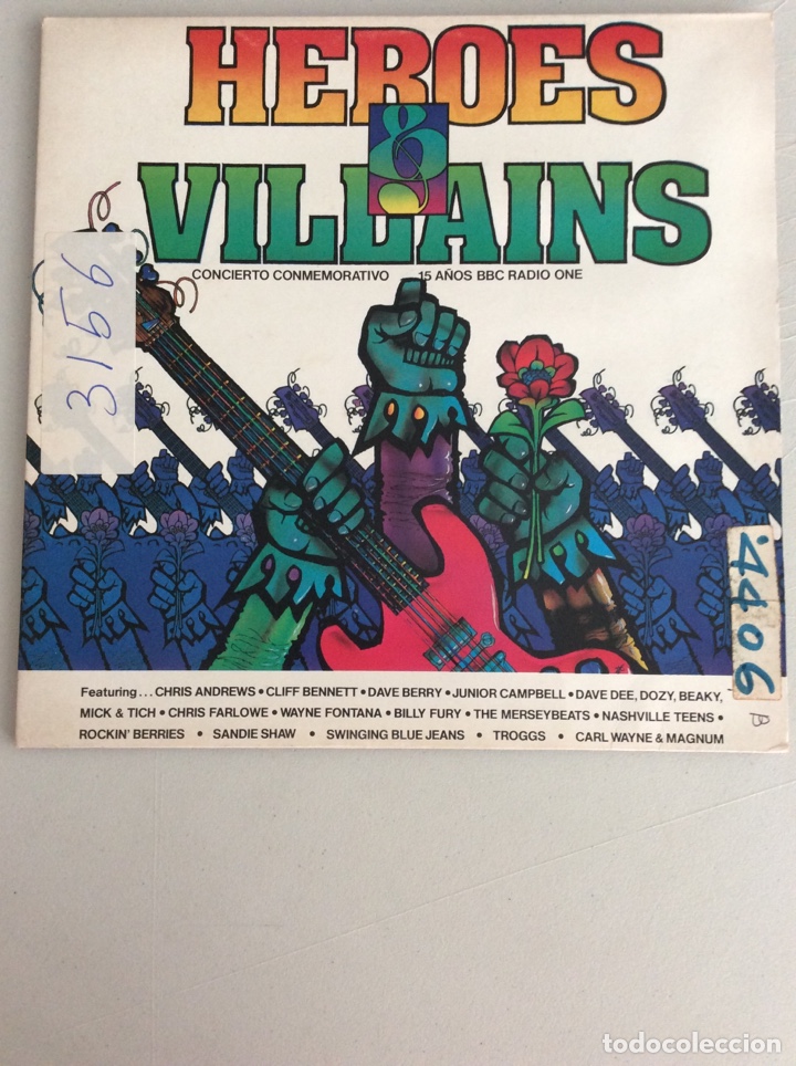 Disques de vinyle: Heroes & Villains. Concierto conmemorativo 15 a&ntilde;os BBC Radio one.